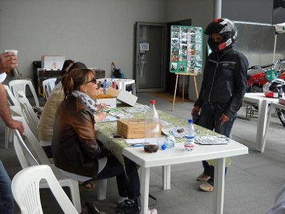 Quando venne a fare il motogiro del 90° del motoclub Erba