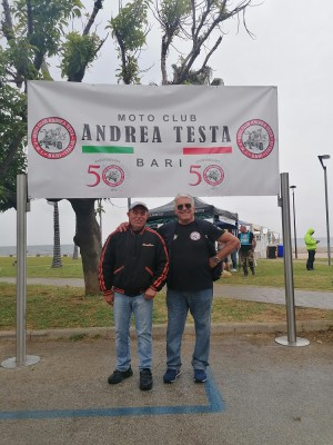 con il presidente Andrea Testa di Bari